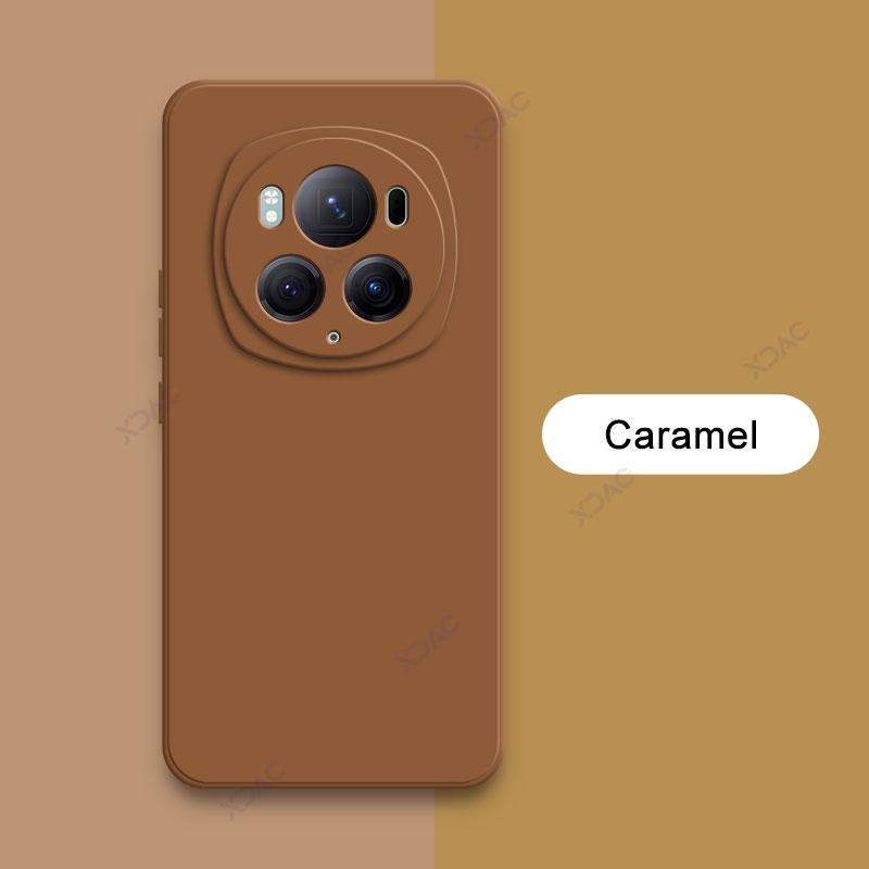 Square Liquid Silicone Phone Cases for Honor Magic 6 Pro Ultimate 5G Global Soft Camera Protective Back Cover Magic6 6Pro Shell