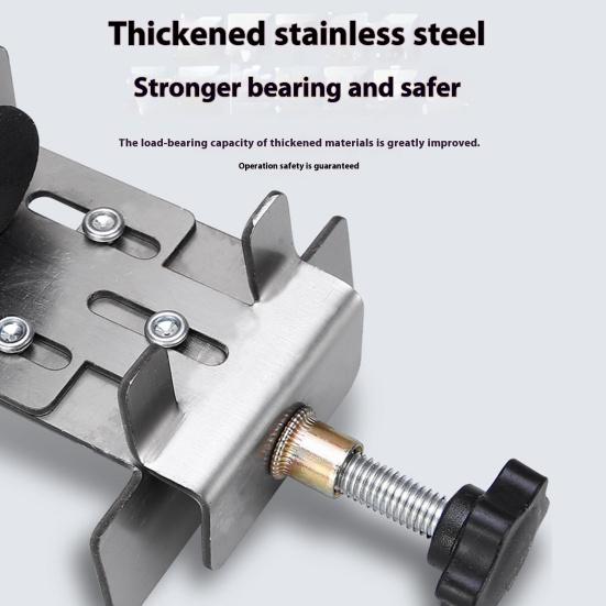 Монтажный позиционер для установки дверцы шкафа, простой в использовании универсальный утолщенный инструмент для позиционирования дверцы шкафа для деревообработки