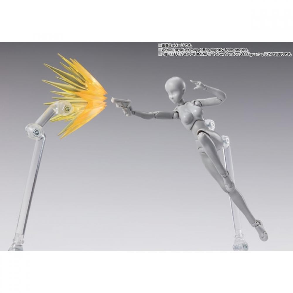 Bandai Spirits Soul Effect Shock Impact Желтая версия. Для ShFiguarts Figuarts [Аксессуары для фигурок]