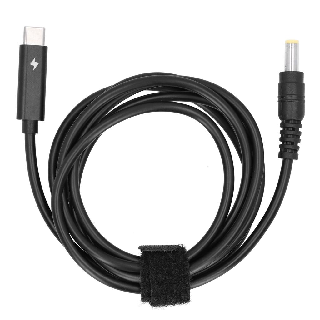Кабель быстрой зарядки Тип C Зарядный порт Интерфейс DC5.5x2.5MM для зарядного устройства для ноутбука