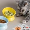 Керамическая миска для кошек, креативная миска для корма собак, товары для животных, миска для домашних животных с высокой ножкой, для котят и щенков