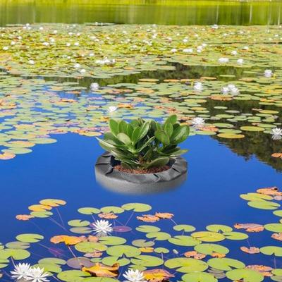 Плавающие горшки для прудовых растений, горшки для водных растений, нетканый гидропонный посадочный контейнер для ландшафтного пруда, озера, водного пейзажа