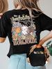 Trendy Casual Loose Unisexs Shortsleeved Cat Adventure TshirtDoublesided Printed Round Neck Shortsleeved Casua