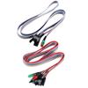Reset Power Cord Push Button Switch PC Power Reset Switch with LED Light Motherboard Power Cable