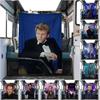 1pc Musician and Actor Johnny Hallyday Blanket, Al Season Lightweigh Poster Blanket Home Office Outdoor Nap Multifunc Poster Blanketional Blanket