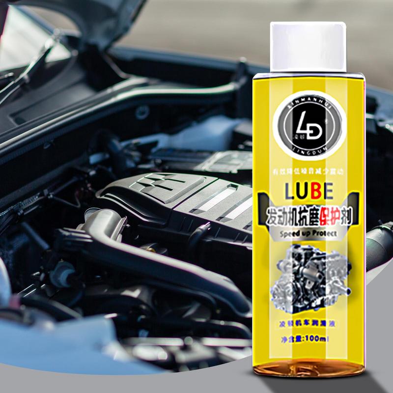 Антифрикционная присадка в двигатель 100 мл Снижение шума двигателя Автомобильный Защитная добавка Продвинутая формула на основе нанотехнологий Инструмент для ухода за автомобилем