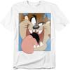 Футболка унисекс для взрослых Looney Tunes Таз Крупным планом