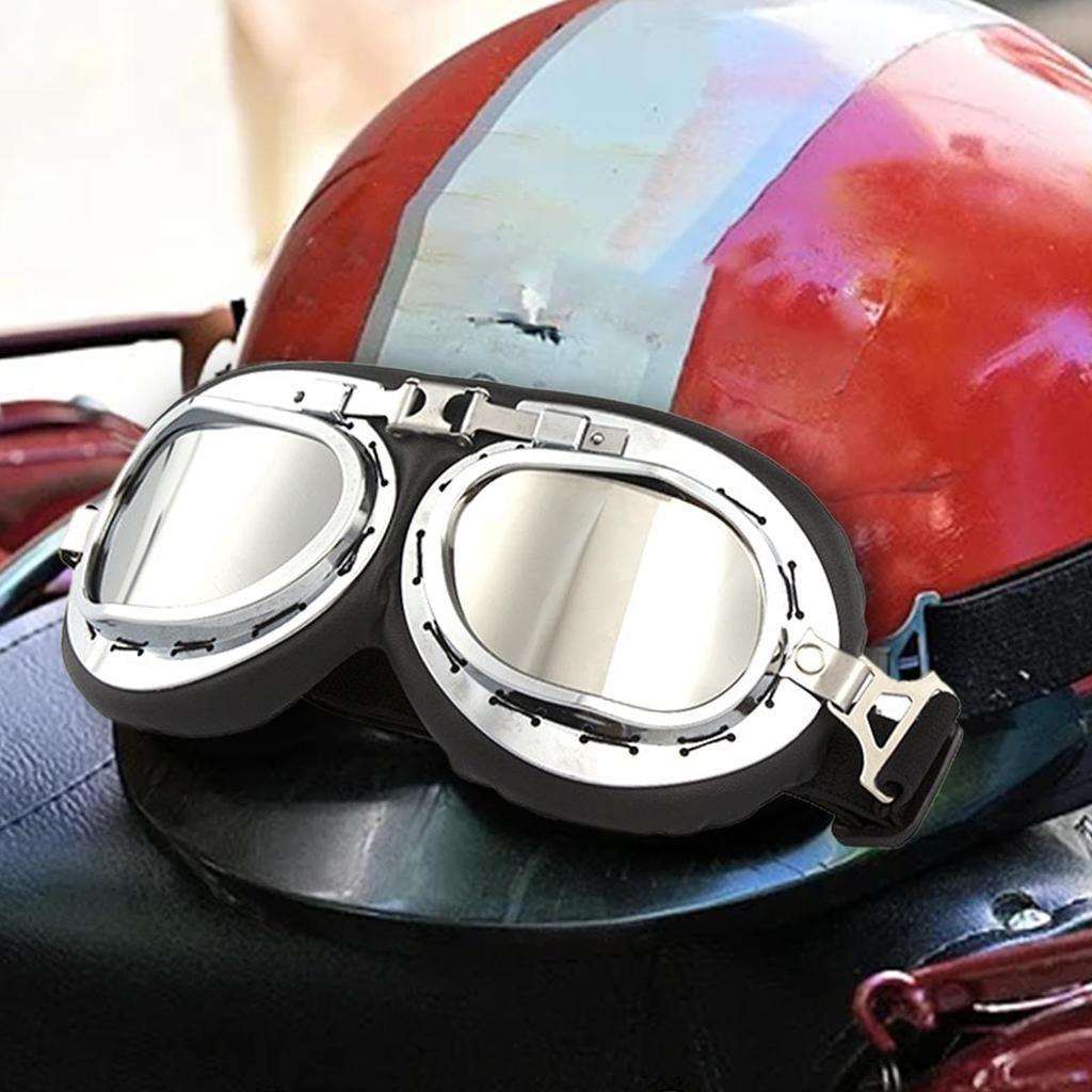 Off Road Goggles, Riding Goggles - Motorcycle Goggles Vintage Motorcycle Riding Goggles - Outdoor