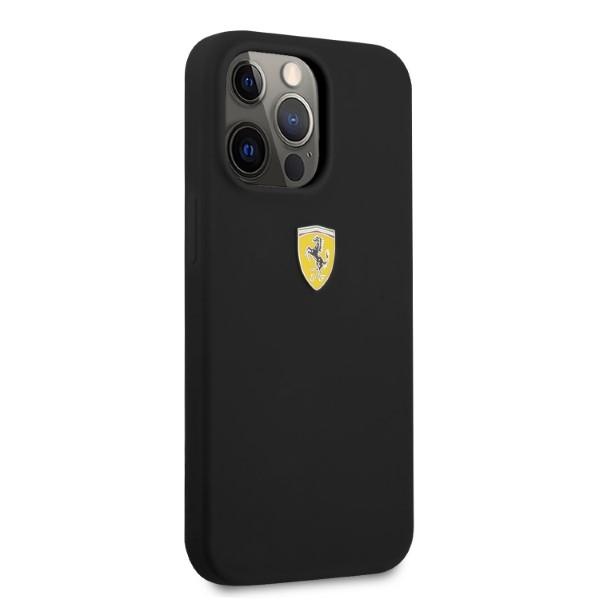Ferrari Fessihmp13Xbk Iphone 13 Pro Max6,7 Czarny/Black Hardcase Silicone Magsafe