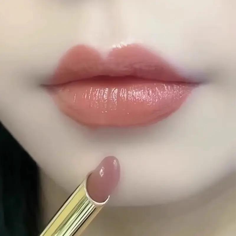 Lipstick Does Not Fade No Stain on Cup Bean Paste Milk Tea Color Matte Plain Face White Genuine Goods Does Not Fade