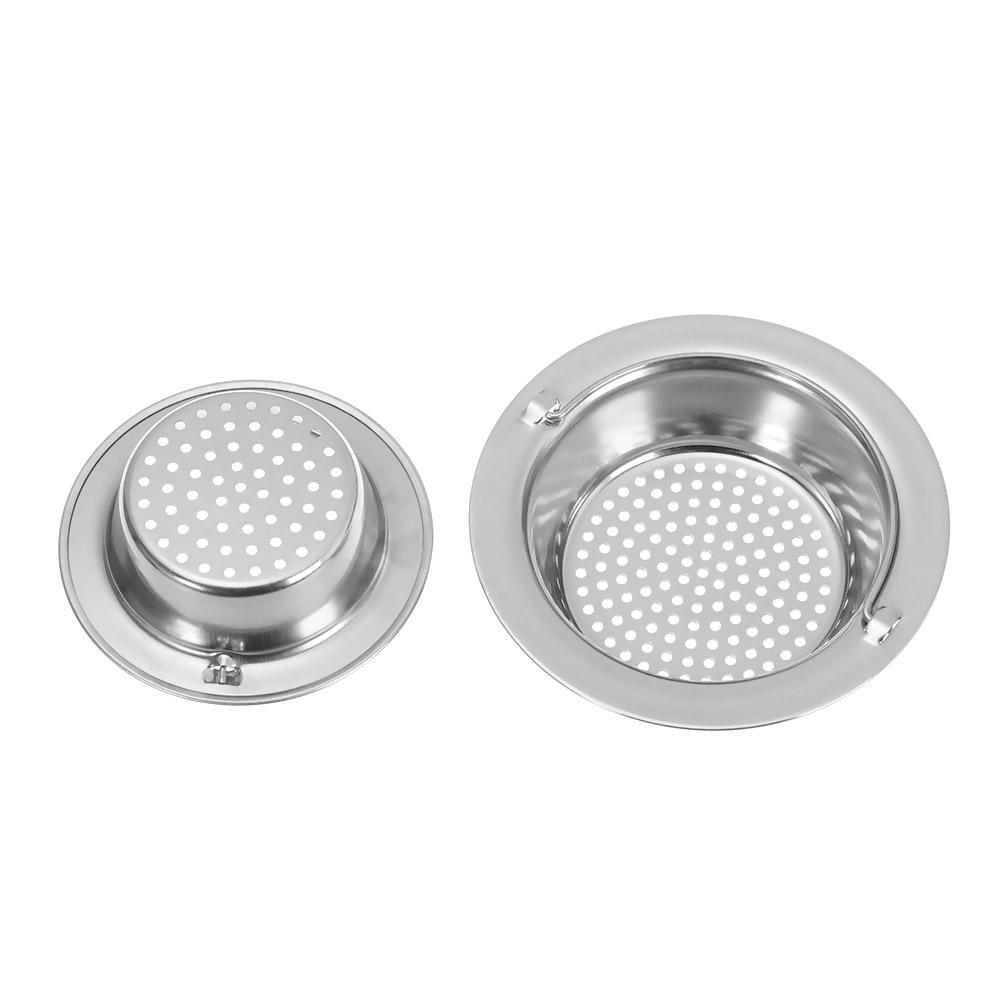 Дренажная сетка из нержавеющей стали для очистки раковины, фильтр для пищевых продуктов, заглушка для волос, фильтр-корзина, дуршлаг