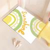 Диатомовый коврик для пола, бытовой, моющийся водой, противоскользящий коврик для ванной, мультяшный коврик для ванной с радугой, абсорбирующий коврик