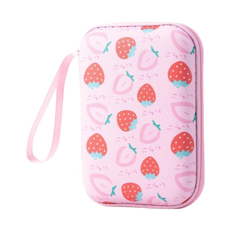 Multicolored Cartoon Shockproof Storage Case Waterproof EVA Materials Compact For Camera Gear School Supplies