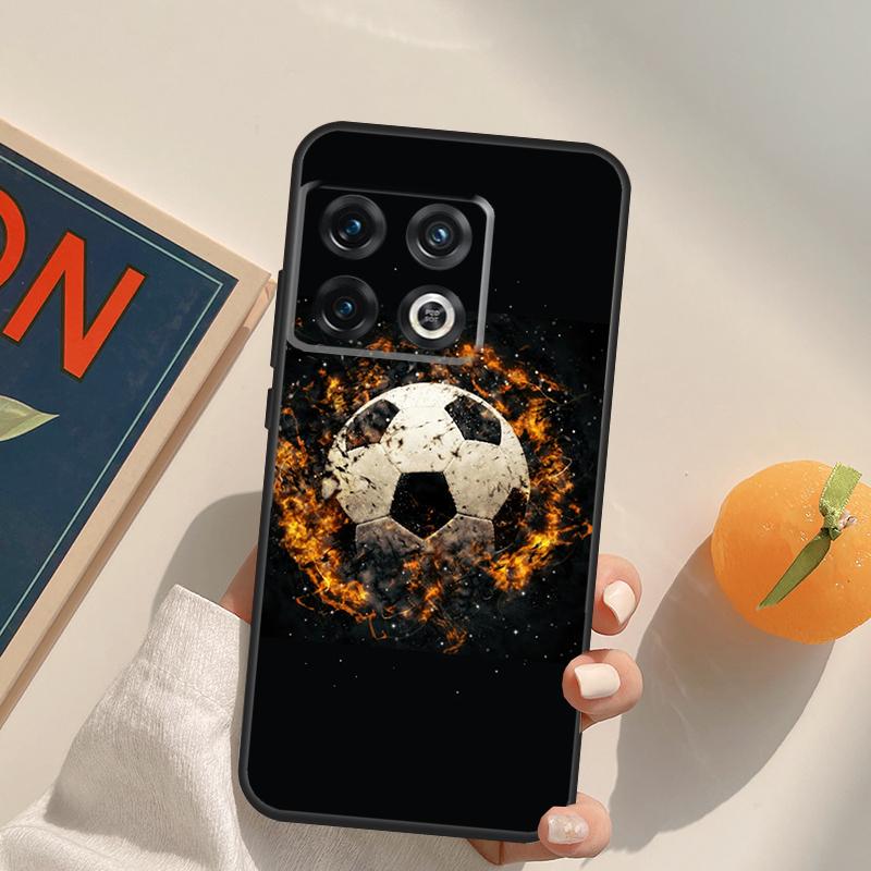 Чехол для телефона OnePlus с рисунком футбольного мяча Для OnePlus 13T 10T 10R 12R 13R 15 13 12 11 10 9 Pro Nord CE 5 2 3 4 Lite N20 N30