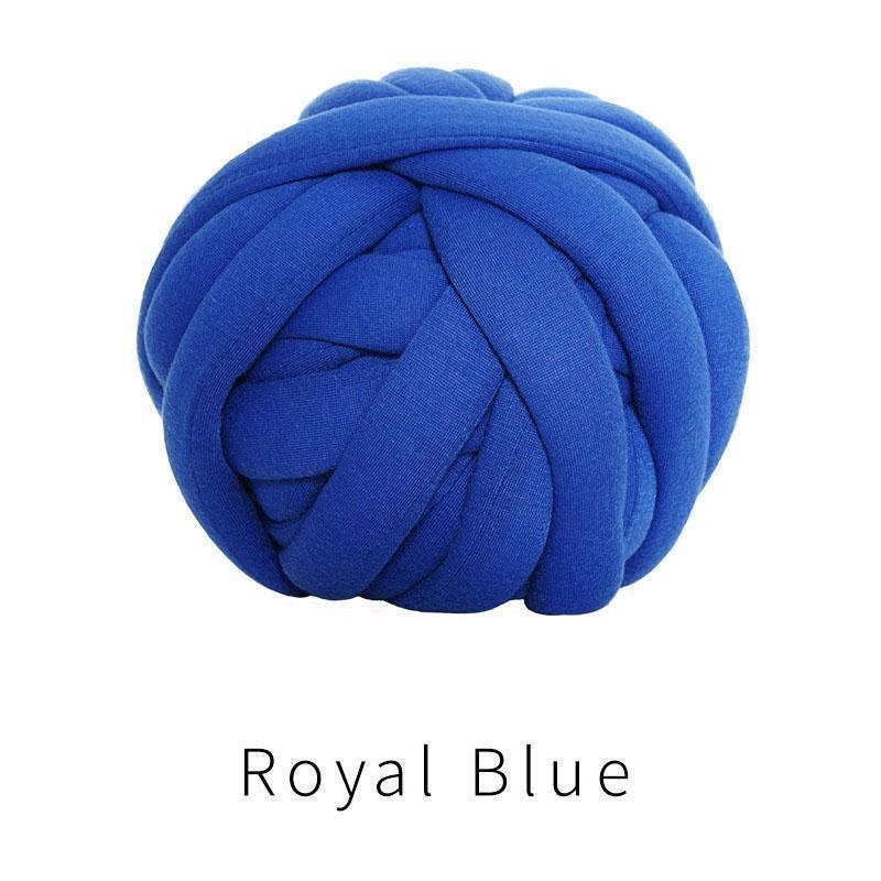 Диаметр 25 мм, непрерывная длина, супер объемная шерстяная пряжа для вязания, вязаное одеяло, массивная гигантская шерстяная пряжа, супер толстая пряжа