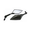 KN Planning KOSO Clear Lens Carbon Look Rearview Mirror for Honda Cygnus Majesty and X, PCX, S, JOG/DIO