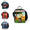 Versatile Roblox Insulated Picnic Lunch Bag For School And Work With Smooth Zippers