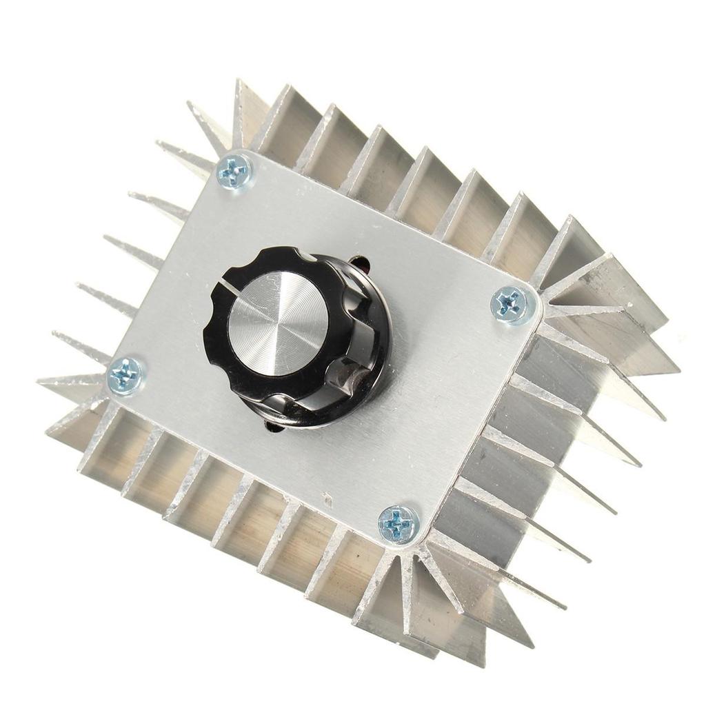 AC 220 В 5000 Вт SCR регулятор электрического напряжения регулятор скорости двигателя регулятор температуры лампа диммер