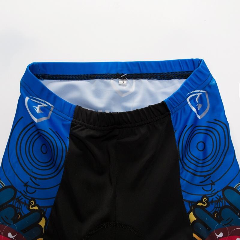 Летний комплект одежды с коротким рукавом для езды на велосипеде и принтом, женские спортивные трикотажные костюмы