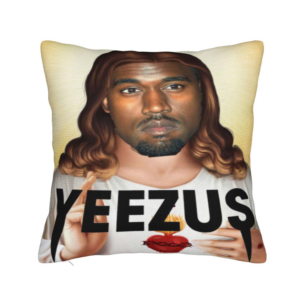 K-kanyes W-wests Забавная Подушка Чехол Аксессуары Мягкая Наволочка Декор Чехол для Подушки-плед Сиденье Разные Размеры