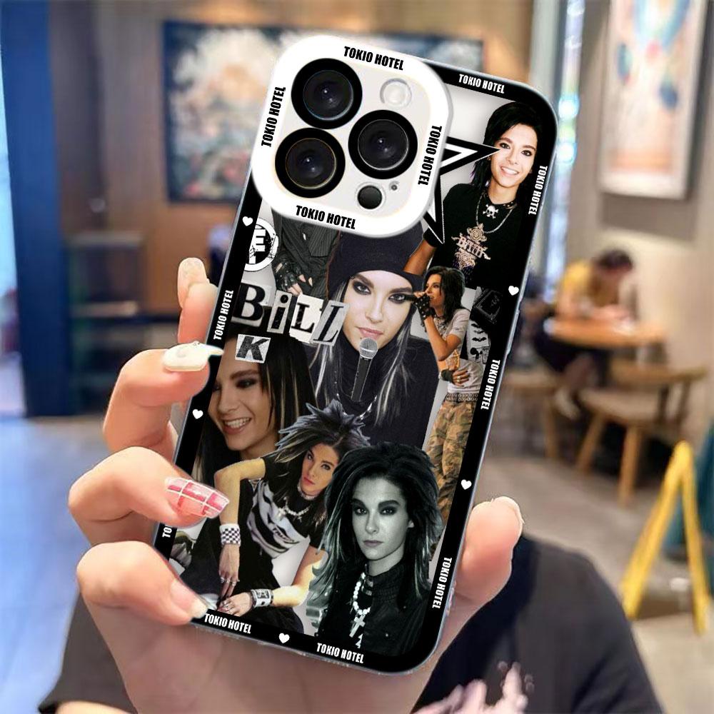 Tokio H-Hotel B-Bill K-Kaulitz Прозрачный чехол для телефона для Samsung A72 A71 A57 A56 A55 A53 A52 A51 A36 A35 A33 A32 A26 A24 A23 A22 Чехол