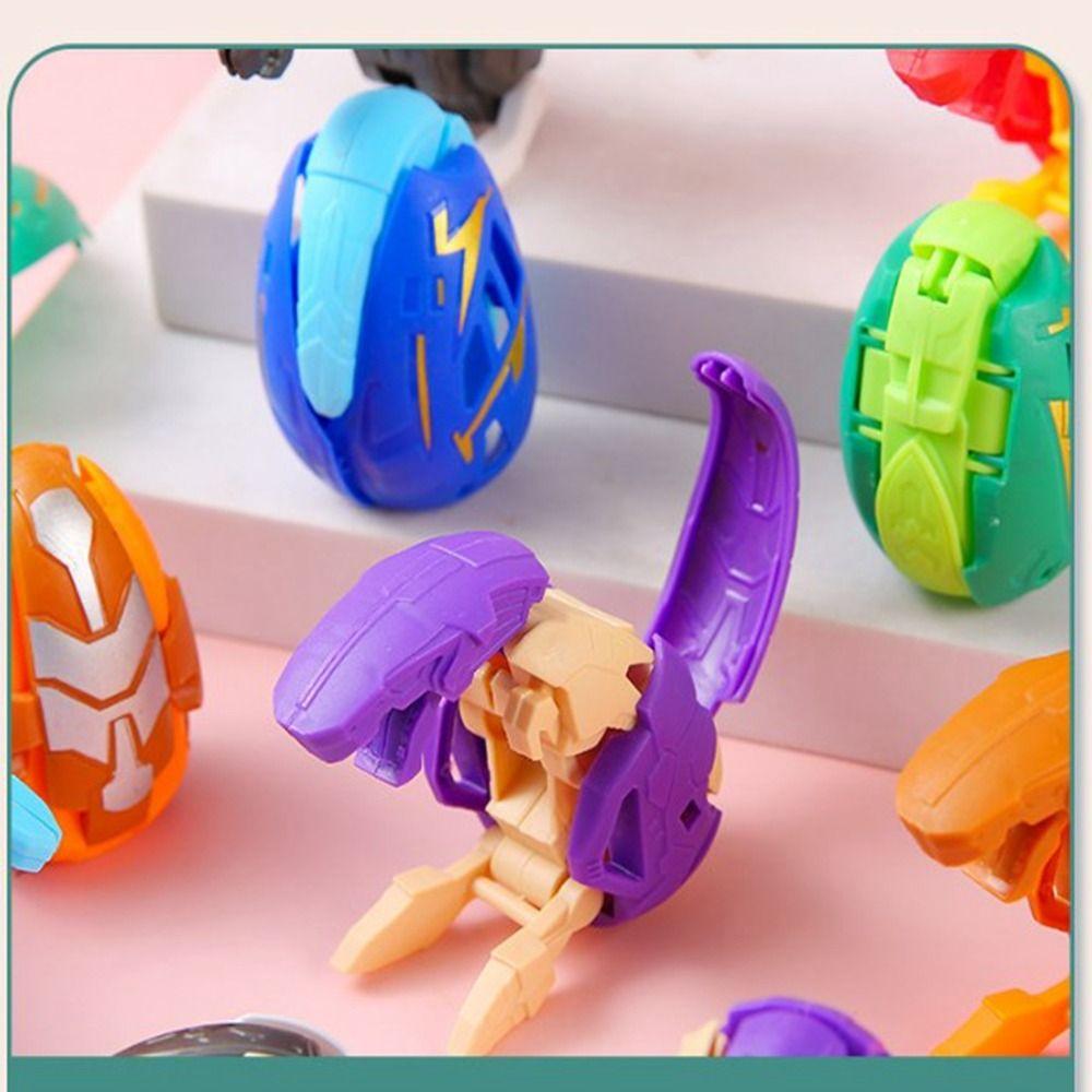 5 шт. Мультистили Динозавр Трансформер Яйца Машины Скрученные Яйца Рождественские Подарки На День Рождения