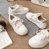 Classic Commuter Retro Height Increase Versatile Platform White Shoes Women's 2025 New Spring and Autumn Lightweight Low-top Sports Shoes