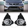 Для Toyota Auris 2014 2015 Противотуманные фары фары светодиодные передние противотуманные фары комплект крышка решетка рамка водонепроницаемые автомобильные аксессуары