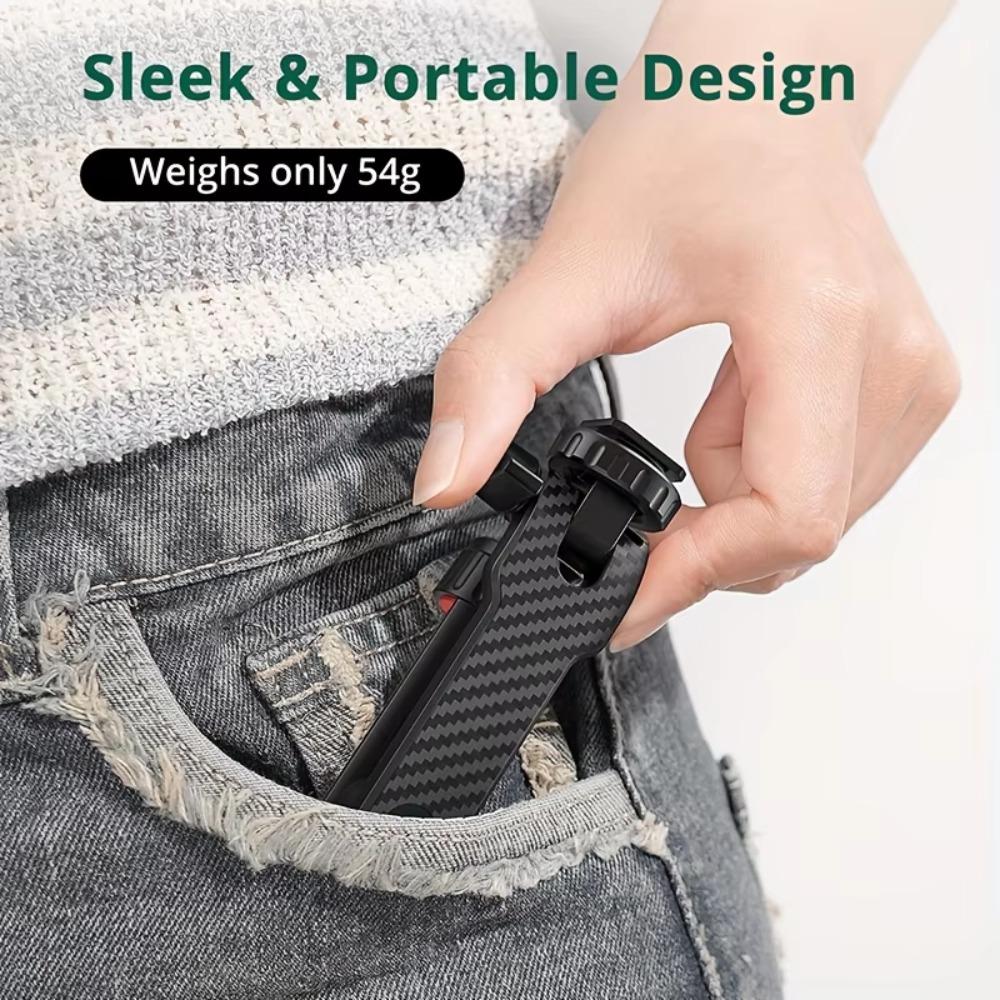 360° Rotatable Mobile Phone Holder with Dual Cold Shoe Smartphone Mount Adapter  Selfie Live Stream