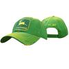 Зеленая бейсболка John Deere с вышивкой винтажного логотипа, эксклюзивная для Северной Америки