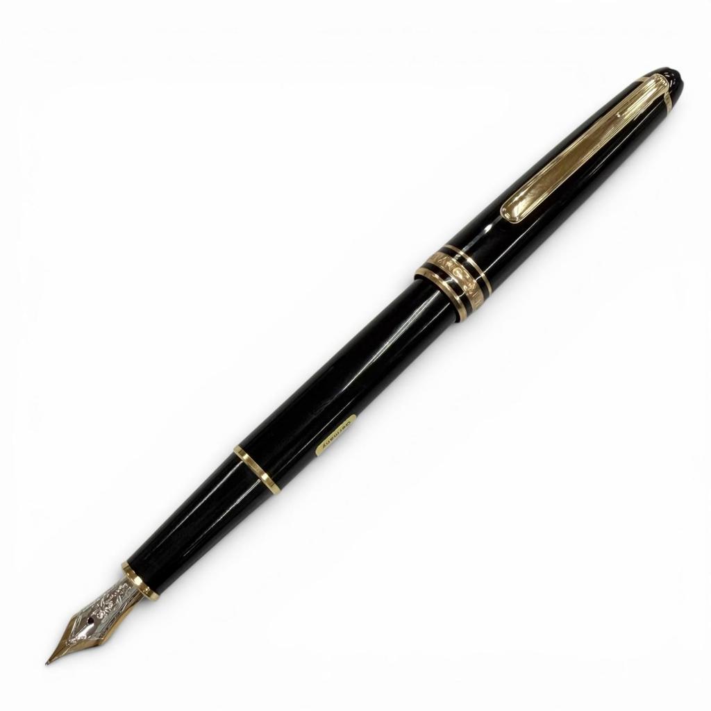 Excellent MONTBLANC fountain pen Meisterstück Classic 145 black 14K mens Used