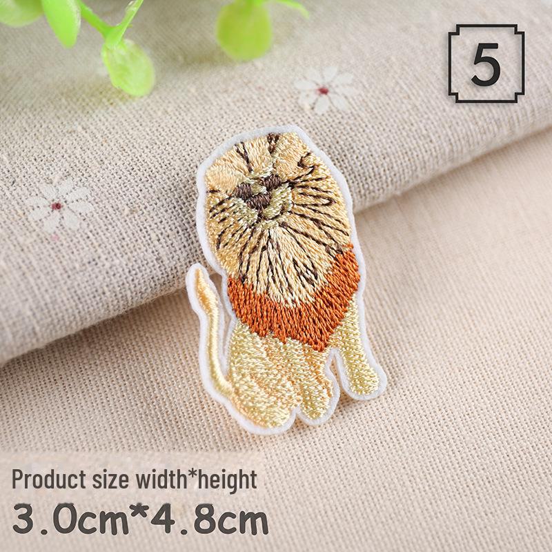 Очаровательная нашивка с изображением маленького животного для детской одежды