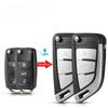Modified Car Remote Flip Folding Key Shell Case 2/3 Buttons For Volkswagen VW Golf Tiguan Polo Passat B5 Jetta for Skoda for Seat