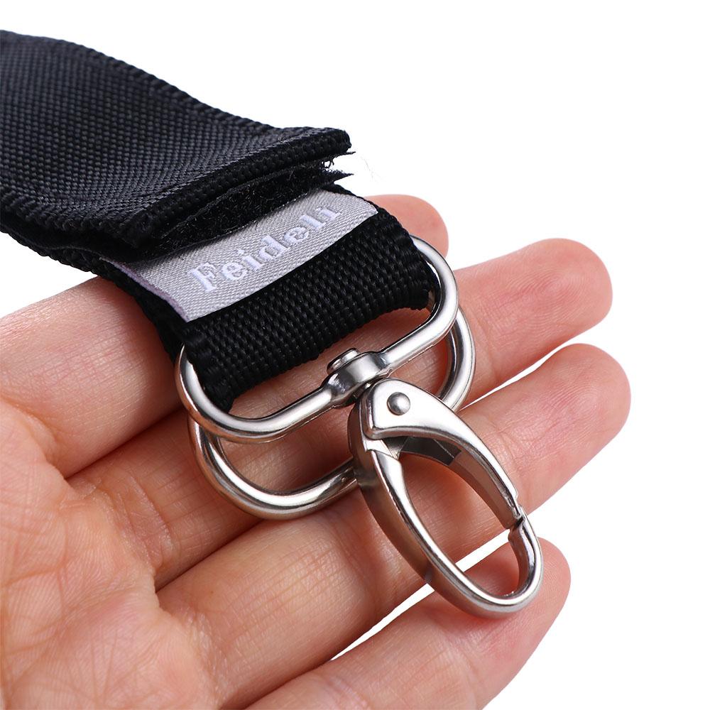 Nylon Hanger Straps 360 Degrees Stroller Hook Stroller Accessories Diaper Bag Hanger Pushchair Clip