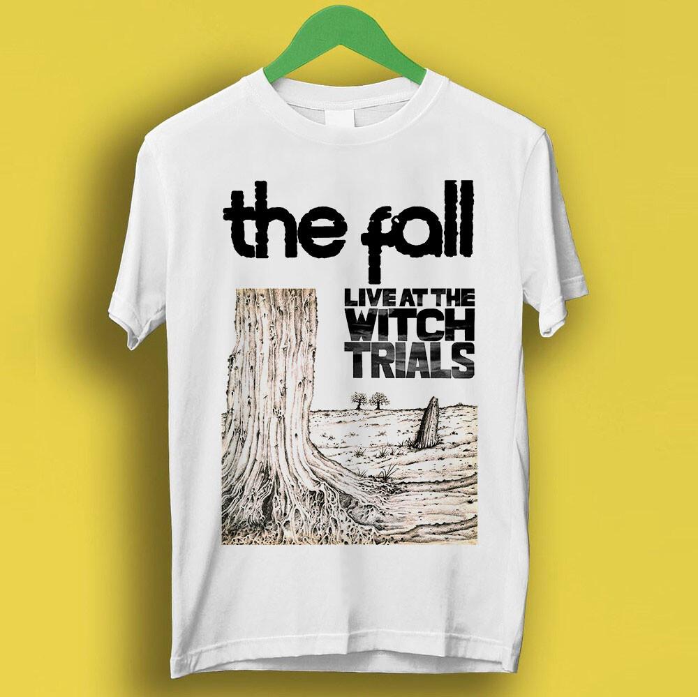 The Fall Live At The Witch Trials Панк-рок Ретро Музыка Подарочная Футболка P1801