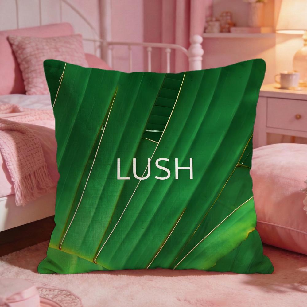 Логотип бренда LLush Чехол для подушки-кушона Премиальный комфорт Двусторонний чехол для подушки Дизайн «Два в одном» Для любой комнаты Салон автомобиля