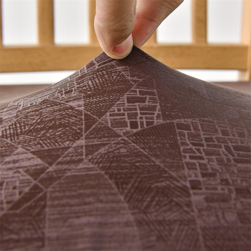 1/2/4/6 шт. Водонепроницаемый чехол на сиденье стула из полиуретана, чехол на стул для кухни, столовой, эластичный, тянущийся, чехол-подушка на сиденье стула для отеля