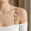 Adjustable Floral Bra Straps with Lace Trim Flower Lingerie Strap Fashion Underwear Strap  Women