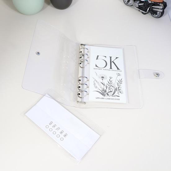 12 Month Envelopes Money Saving Challenge Binder 100 Envelopes Monthly Savings Money Book