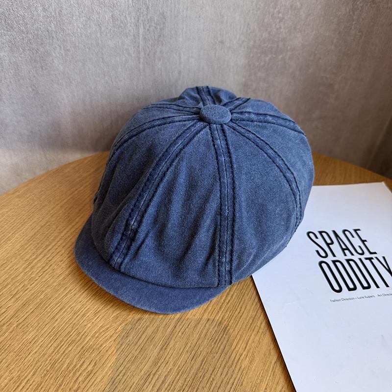 Unisex Cotton Beret Cap For Spring And Autumn Sunshade And Casual Fashion