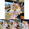Cute Strawberry Bunny Resin Keychain Adorable Bag Charm Perfect Gift For Girls