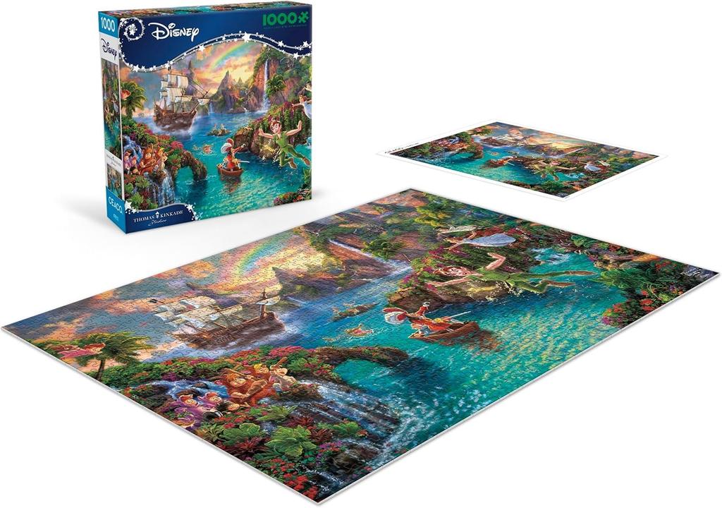 Ceaco - Thomas Kinkade - Disney - Peter Pan's Neverland - 1000 Piece Jigsaw Puzzle