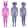 Adult Kids Sprunki Incredibox Cosplay Costume 2025 Monster Horror Game Jumpsuit Halloween Bodysuit