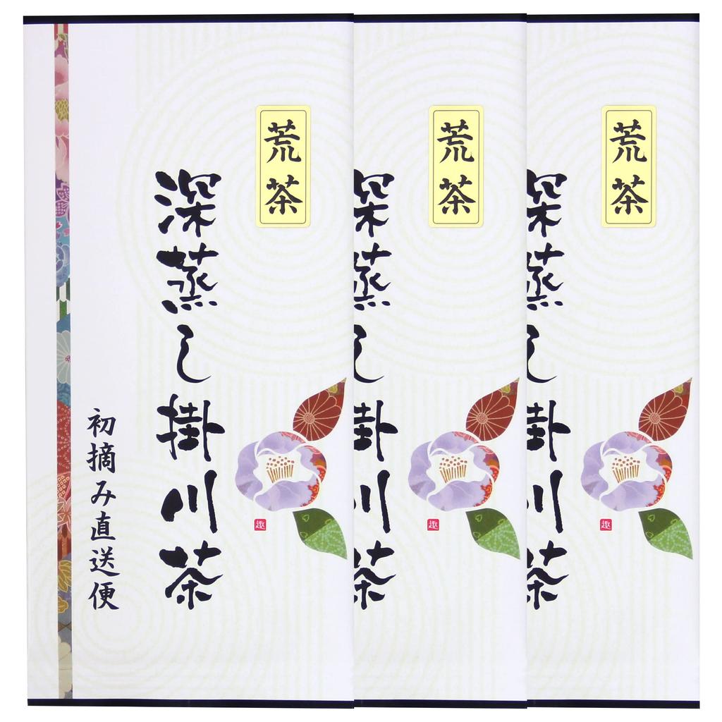 Tea from Kakegawa Made with Rough Tea Leaves Drunk by Tea Tea 100g Selected Rough First-picked First-picked Kakegawa, Shizuoka, 100% Deep-steamed Tea,