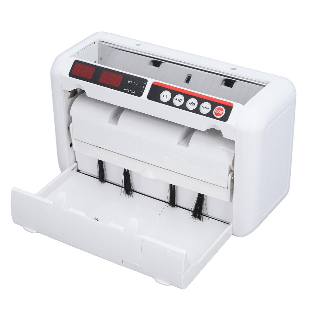 Портативный перезаряжаемый аппарат для проверки фальшивых денег 1?Поддельная купюра номиналом 999