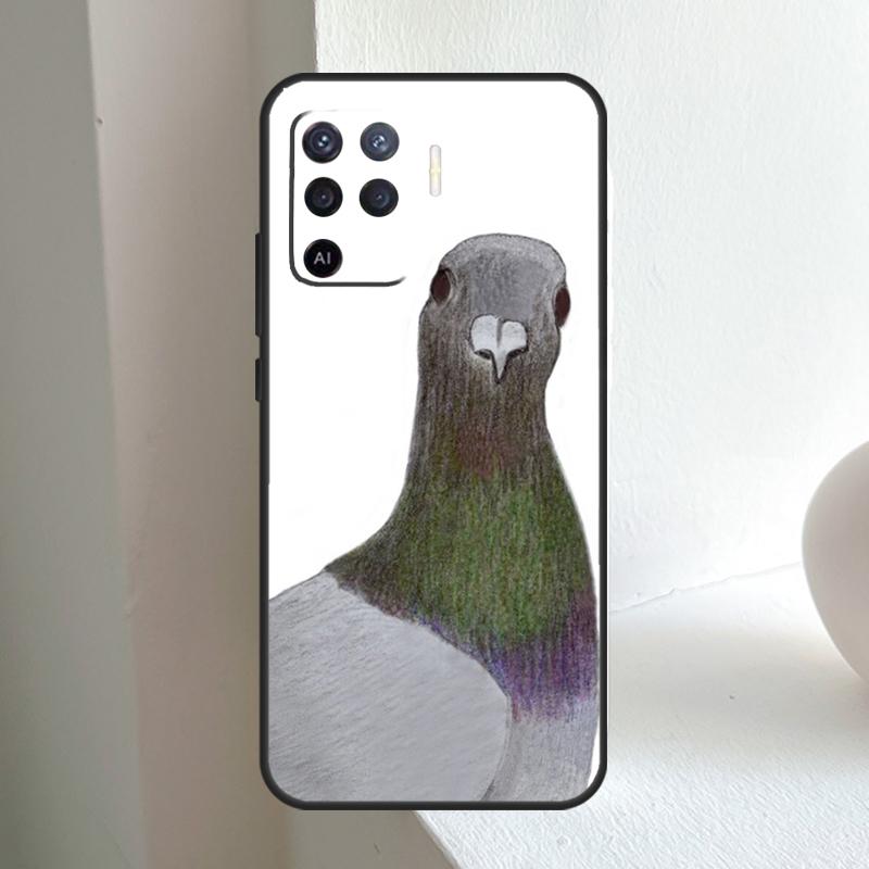 Чехол Голуби для OPPO A96 A76 A16 A5 A6 Pro A15 A17 A57 A18 A38 A58 A78 A98 A54 A74 A94 A40 A60 A80
