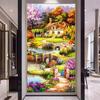 5d Diamond Painting Full Diamond Living Room Simple Modern Happy Home Landscape Porch Cross Embroidery 2025 New Diamond Embroidery Mosaic