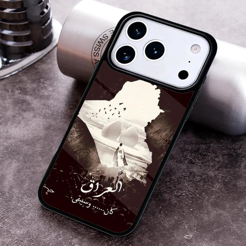 Чехол для телефона с флагом Ирака для iPhone 17 16 15 Pro Max Air 14 13 12 11 Plus Ударопрочный чехол