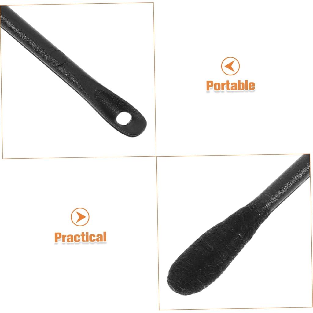 100 шт. ватных палочек с круглой головкой для удаления угрей, одноразовые инструменты для удаления черных точек, двухсторонние ватные палочки для очищения пор лица, ушей, носа