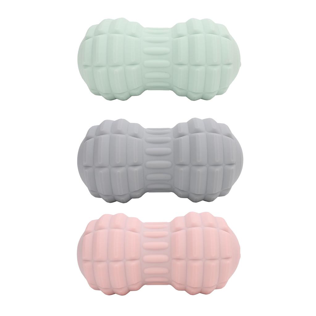 Peanut Massage Ball TPE 4 Vibrating Speeds Electric Deep Tissue Trigger Point Massager Roller for Ba